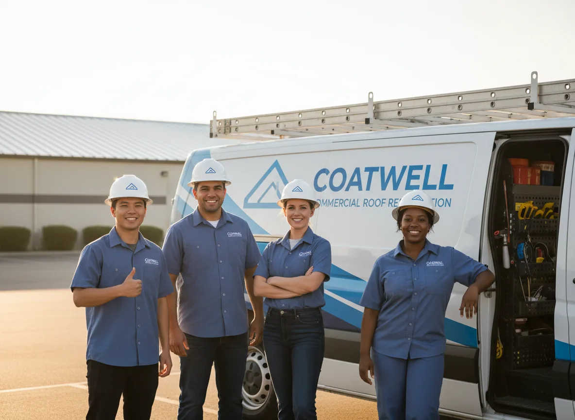 Commercial roof coating company in Storden, MN